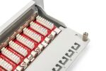 Digitus CAT 6A Patch Panel, geschirmt, 12-Port, 1HE, 10", grau