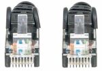 Intellinet Netzwerkkabel, Cat6, U/UTP, CCA, Cat6-kompatibel, RJ45-Stecker/RJ45-Stecker, 2,0 m, schwarz