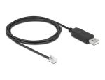 DeLOCK Adapterkabel USB Typ-A zu Seriell RS-232 RJ10 mit...