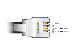 DeLOCK Adapterkabel USB Typ-A zu Seriell RS-232 RJ10 mit ESD Schutz Meade Autostar 2 m