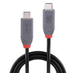 Lindy 36958 USB Kabel USB4 Gen 3x2 2 m USB C 40 Gbit/s 240 W Schwarz