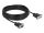 DeLOCK Seriell Kabel RS-232 D-Sub9 Stecker zu Buchse mit schmalem Steckergehäuse 10 m