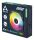 ARCTIC Freezer P14 Pro Reverse A-RGB - 3 Pack - 140 mm A-RGB PWM-Lüfter mit Kabelsplitter
