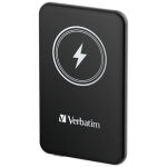 Verbatim Charge n Go Lithium Polymer (LiPo) 5000 mAh Kabelloses Aufladen Schwarz