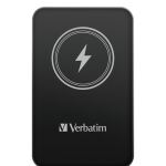 Verbatim Charge n Go Lithium Polymer (LiPo) 5000 mAh Kabelloses Aufladen Schwarz
