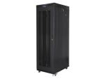 Lanberg FF01-8027-23BL Rack 27U Freistehendes Gestell Schwarz