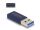 DeLOCK USB 10 Gbps Adapter USB Typ-A Stecker zu USB Type-C Buchse aktiv blau
