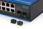 Digitus Industrieller 8 +2-Port Gigabit Ethernet Switch