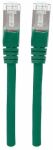 Intellinet Netzwerkkabel mit Cat6a-Stecker und Cat7-Rohkabel, S/FTP, 100% Kupfer, LS0H, 5 m, grün