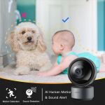 Arenti Indoor 5MP/2.5K 5G Wi-Fi Pan Tilt Zoom Privacy Cam