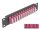 DeLOCK 10″ LWL Patchpanel 12 Port LC Quad violett 1 HE schwarz