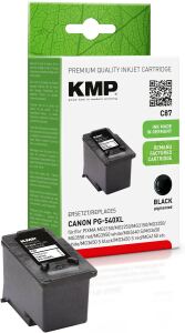KMP C87 Druckerpatrone 1 Stück(e) Schwarz