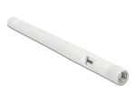DeLOCK WLAN 802.11 b/g/n Antenne RP-SMA Stecker 2 dBi omnidirektional mit Kippgelenk weiß