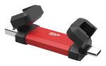 Silicon Power DS72 USB-Stick 250 GB USB Type-A / USB Type-C 3.2 Gen 2 (3.1 Gen 2) Rot