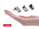 Equip USB 4 C zu C Adapter, 40Gbps, PD 240W, 3er-Pack