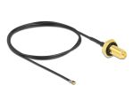 DeLOCK Antennenkabel RP-SMA Buchse zum Einbau zu I-PEX...
