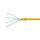 LogiLink CQ9037S Netzwerkkabel Gelb 1 m Cat6a S/FTP (S-STP)