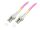 Alcasa LC/LC, 20m InfiniBand/Glasfaserkabel Violett