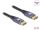 DELOCK DisplayPort Kabel 8K 60Hz 2m flieder Metall