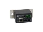 LevelOne IEC-4301 Netzwerk Medienkonverter 100 Mbit/s Einzelmodus Schwarz