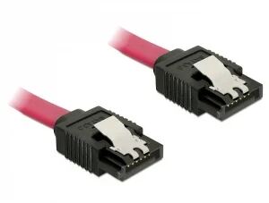 DeLOCK 82675 SATA-Kabel 0,2 m Rot