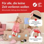 LTC Klettrolle Easy Tape Strap 8mx20mm BündelnOrdnen schw
