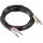 TRENDnet Kabelset DVI-I, USB und Audio KVM TK-232DV 4.5m