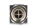 DeLOCK M12 Adapter X-kodiert 8 Pin Stecker zu RJ45 Buchse...