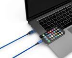 smrter SPEEDY Ladekabel, Typ Lightning, 100cm, blue retail