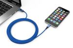 smrter SPEEDY Ladekabel, Typ Lightning, 100cm, blue retail
