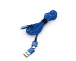smrter SPEEDY Ladekabel, Typ Lightning, 100cm, blue retail