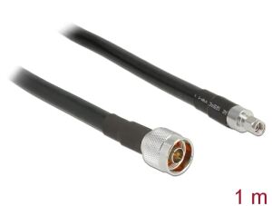 DELOCK HF Kabel RP-SMA -> N St/St 1.00m low loss