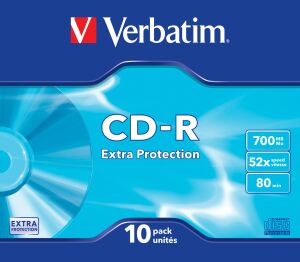 Verbatim CD-R Extra Protection 700 MB 52x 10 Stück(e)
