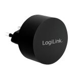 LogiLink USB Steckdosenadapter, 2x USB-Port für Fast Charging, 10,5W