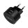 LogiLink USB Steckdosenadapter, 2x USB-Port für Fast Charging, 10,5W