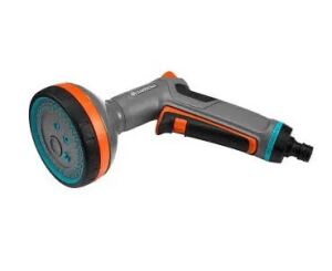 Gardena 18315-20 Garten-Wasserspritzpistole Garten-Wassersprühlanze Schwarz, Grau, Orange