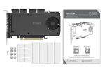 Icy Dock Adapter 4 x M.2 NVMe SSD Mobile Rack Adapter Card f
