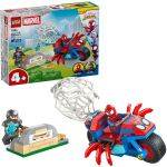 Lego Spidey auf Motorrad vs. Rhino--11206