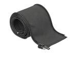DeLOCK Gewebeschlauch mit Reißverschluss hitzebeständig 1 m x 25 mm schwarz