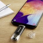 Intenso Twist Line USB-Stick 32 GB USB Type-A / USB Type-C 3.2 Gen 1 (3.1 Gen 1) Anthrazit