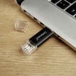 Intenso Twist Line USB-Stick 32 GB USB Type-A / USB Type-C 3.2 Gen 1 (3.1 Gen 1) Anthrazit
