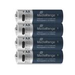 MediaRange MRBAT161 Haushaltsbatterie Wiederaufladbarer Akku AA Lithium-Ion (Li-Ion)
