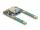 DELOCK Mini PCIe I/O 1x2.0 USB-A Buchse full size/ half size