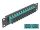 DELOCK 10" LWL Patchpanel 12 Port SC Duplex aqua 1HE schwarz