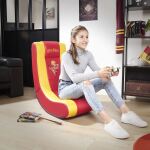 Subsonic SA5610-H1 Videospiel-Stuhl Konsolen-Gamingstuhl Gepolsterter, ausgestopfter Sitz Rot, Gelb