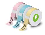 Olympia 6314 Druckeretikett Blau, Rose, Gelb
