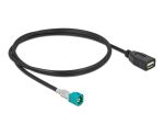 DeLOCK Kabel HSD Z Stecker zu USB 2.0 Typ-A Buchse 1 m...
