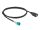 DeLOCK Kabel HSD Z Stecker zu USB 2.0 Typ-A Buchse 1 m Premium