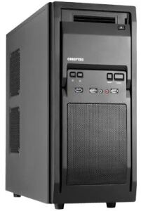 Chieftec LF-02B-OP Computer-Gehäuse Midi Tower Schwarz