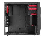 Chieftec LF-02B-OP Computer-Gehäuse Midi Tower Schwarz